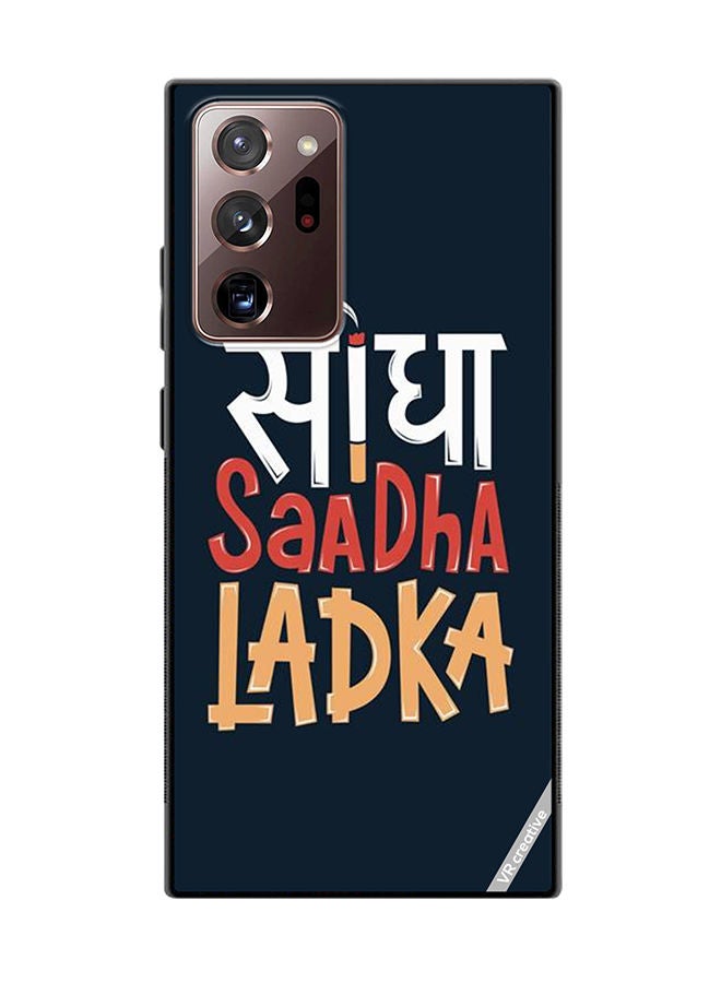 VR CREATIVE Protective Case Cover For Samsung Galaxy Note20 Ultra 5G Seedha Sadha Ladka Design Multicolour - Image 1