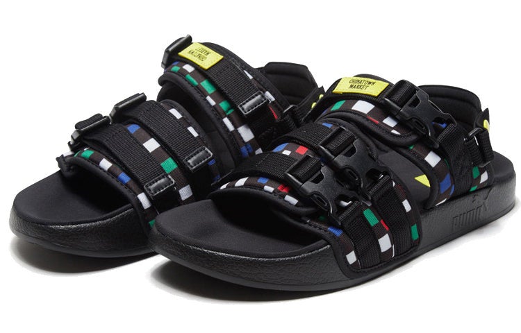 PUMA Chinatown Market x Leadcat 'Black Blazing Yellow' - Image 3