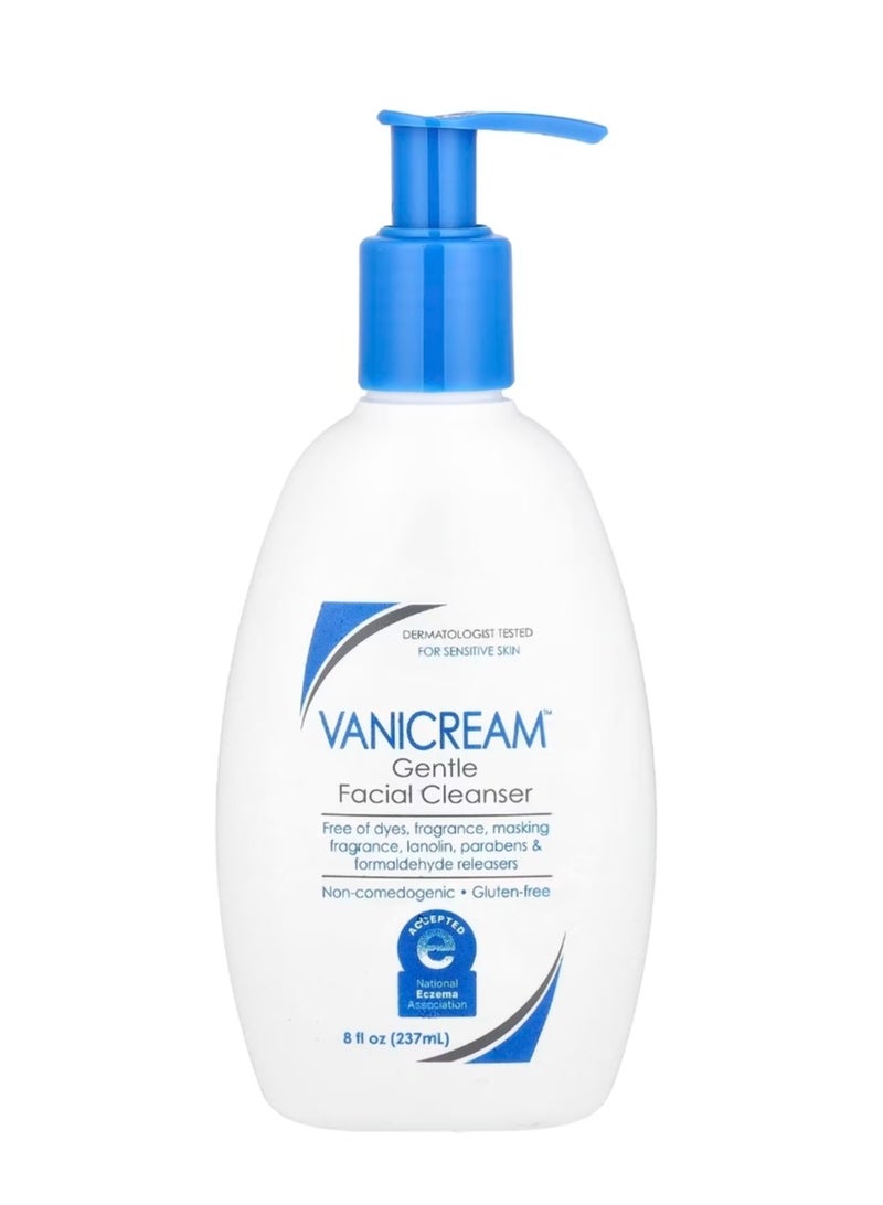 Vanicream Gentle Facial Cleanser For Sensitive Skin Fragrance Free 8 fl oz (237 ml) - Image 1