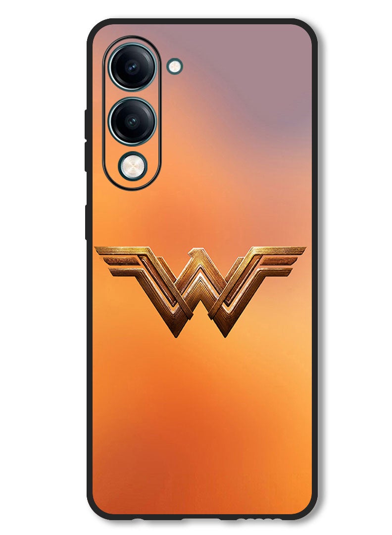 Theodor Case Compatible with Vivo Y29s Protection Shockproof Bumper Cover Wonder Women - Image 1