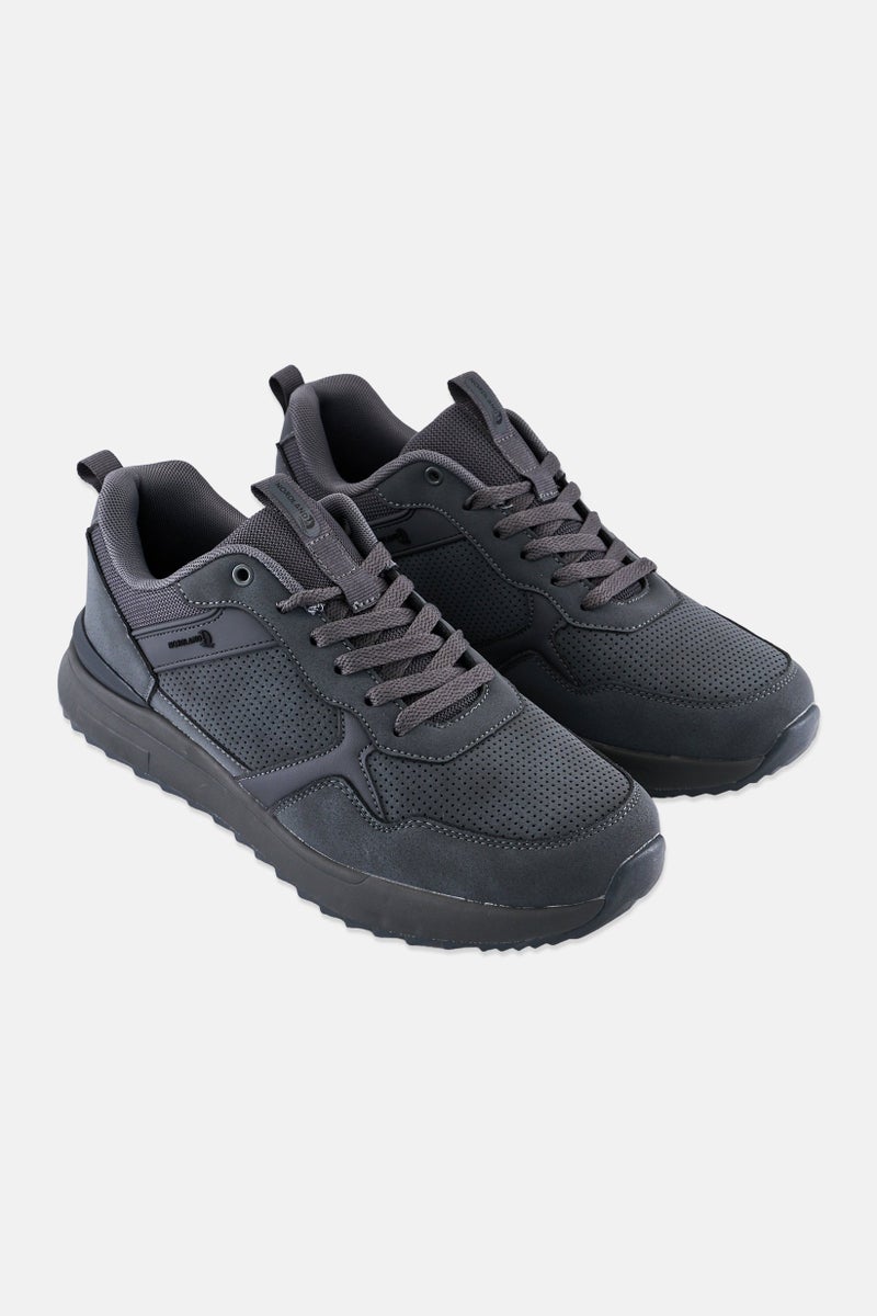 Nordland أحذية مشي للرجال برباط، رمادي - Image 1