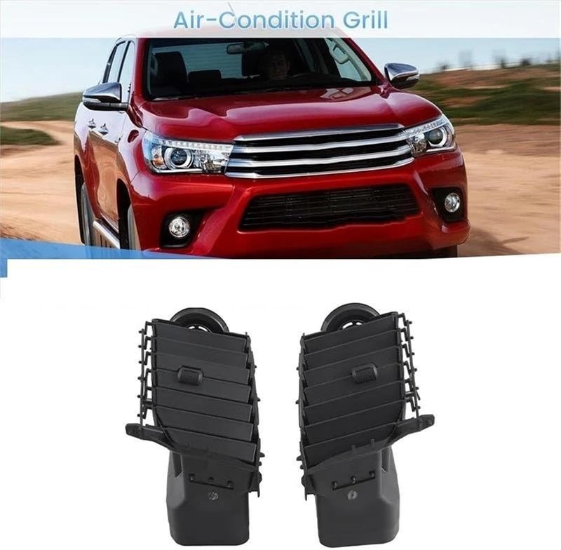 QASULER A/C Vent Grille for Toyota Hilux SR5 UTE - Image 4