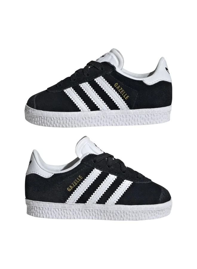 adidas أحذية أديداس جازيل     للأطفال حديثي الولادة باللون الأسود من أوريجينالز