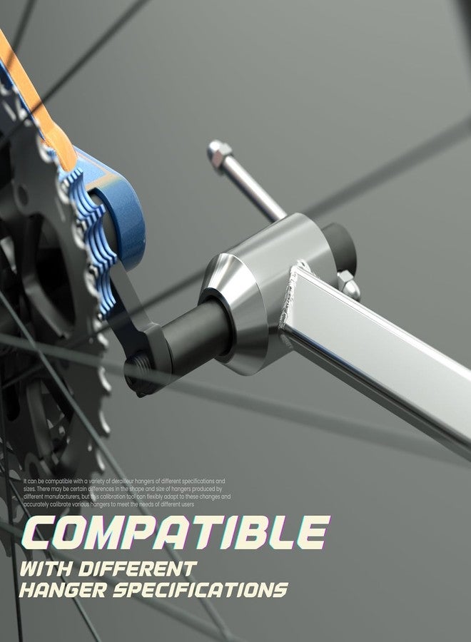BINGOX Derailleur Hanger Alignment Tool – Bicycle Rear Derailleur Hanger Gauge for 20"-29" Wheels – 304 Stainless Steel Wheel Alignment Tool for MTB, Road Bikes, UDH, Bike Repair and Maintenance - Image 4