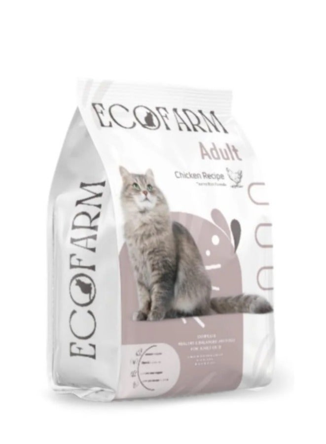 Dry Food with Chicken for Adult Cats18 kg