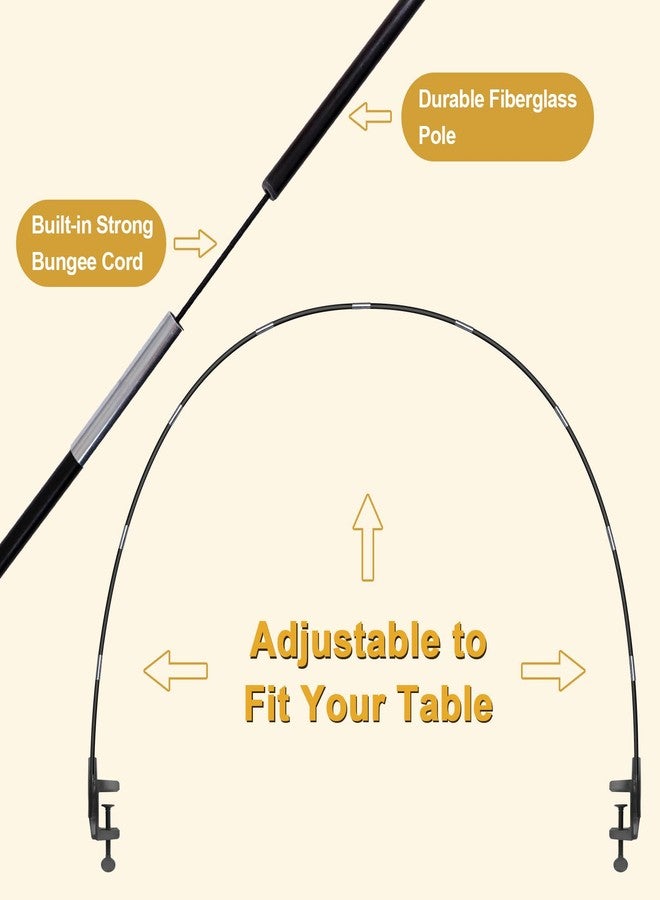 chamvis 13FT Table Balloon Arch Kit Stand - Adjustable Balloon Arch Stand for Table, Reusable Balloon Table Arch Frame for Birthday, Baby Shower, Graduation, Wedding Party Decorations - Image 3