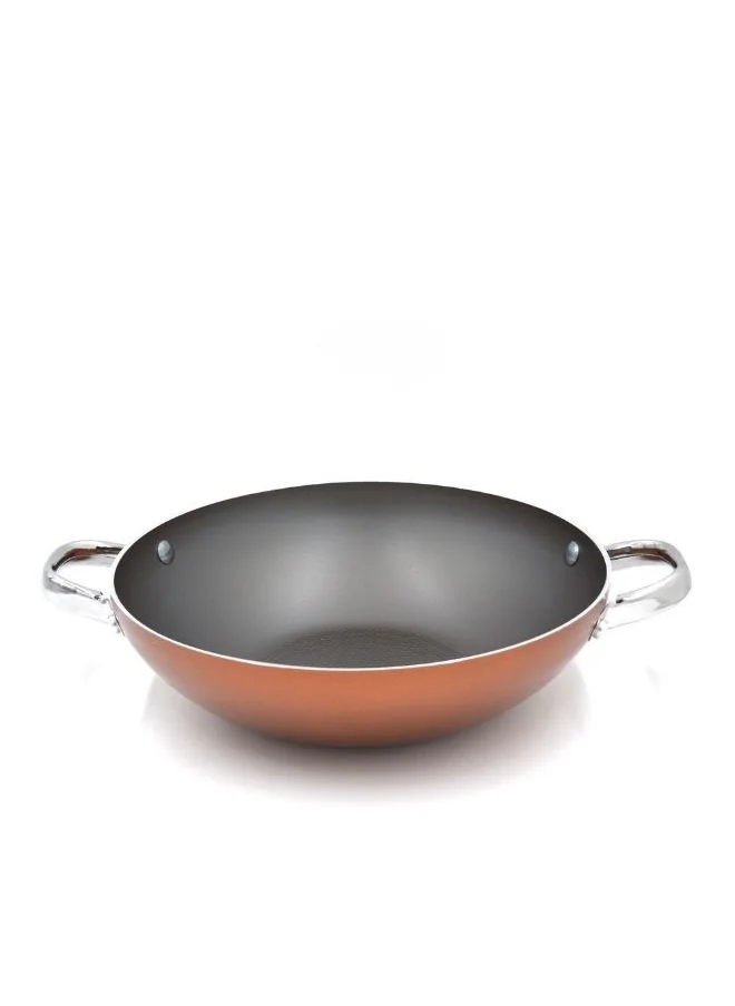 برستيج Prestige Ultra 28Cm Kadai With Glass Lid And Pan Holder