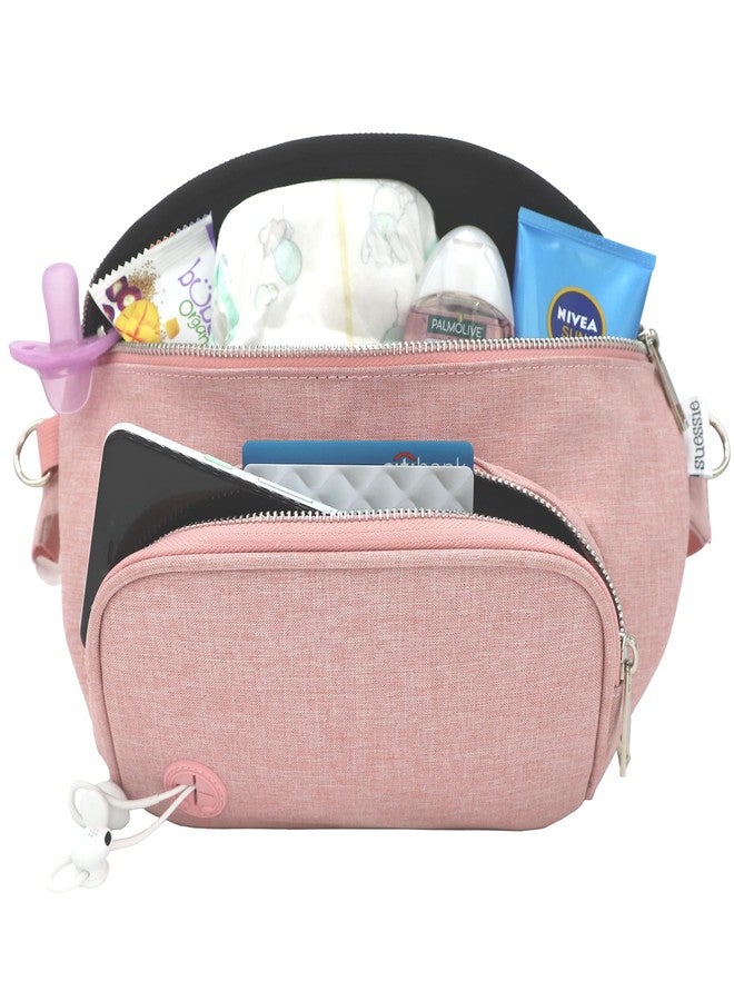Suessie Fanny Pack Diaper Bag - with Baby Changing Pad & Waterproof Wipes Pocket - Stroller Organizer - Image 1