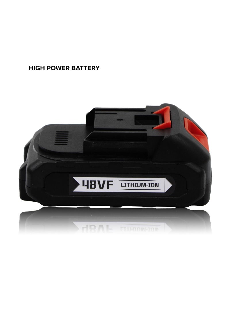 TBS DESIGN Cordless Electric Pressure Washer Pump Car Cleaning Kit,DC 12V 200W 30Bar Lithium Battery High Pressure Portable Handheld Car Cleaning Device,Extension Bar,Garden/Outdoor Cleaner Tool - Image 4