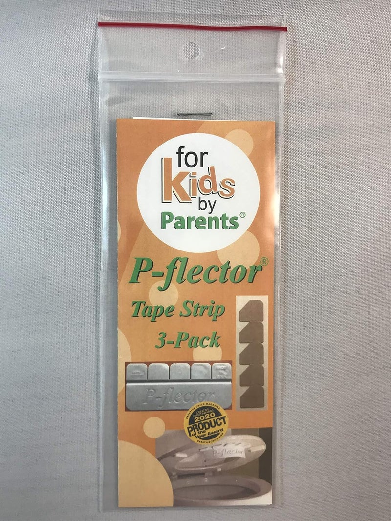 FLECTOR ® Replacement Tape (3- Pack) - to Keep Your Urine Guard/Pee Splash Guard Attached to The Toilet Seat for Potty-Training Kids, Adults, Seniors & Special Needs Individuals - Image 2