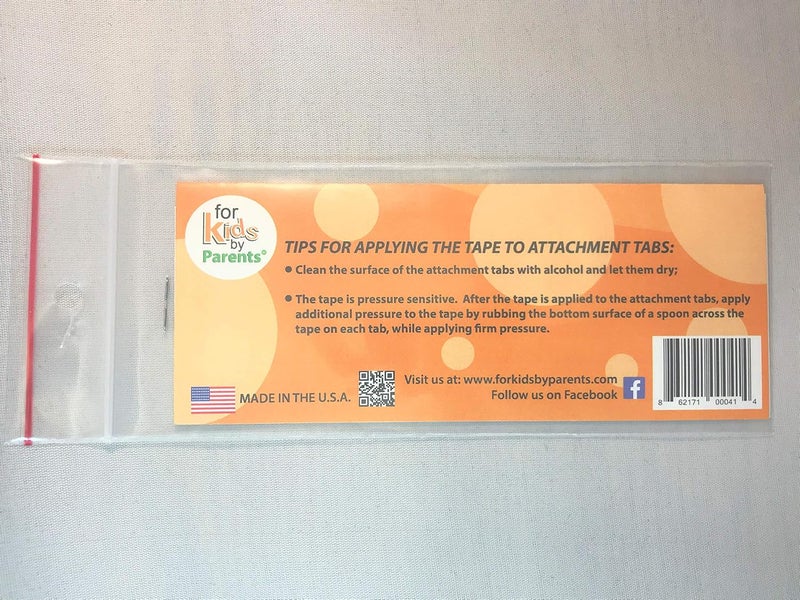 FLECTOR ® Replacement Tape (3- Pack) - to Keep Your Urine Guard/Pee Splash Guard Attached to The Toilet Seat for Potty-Training Kids, Adults, Seniors & Special Needs Individuals - Image 3
