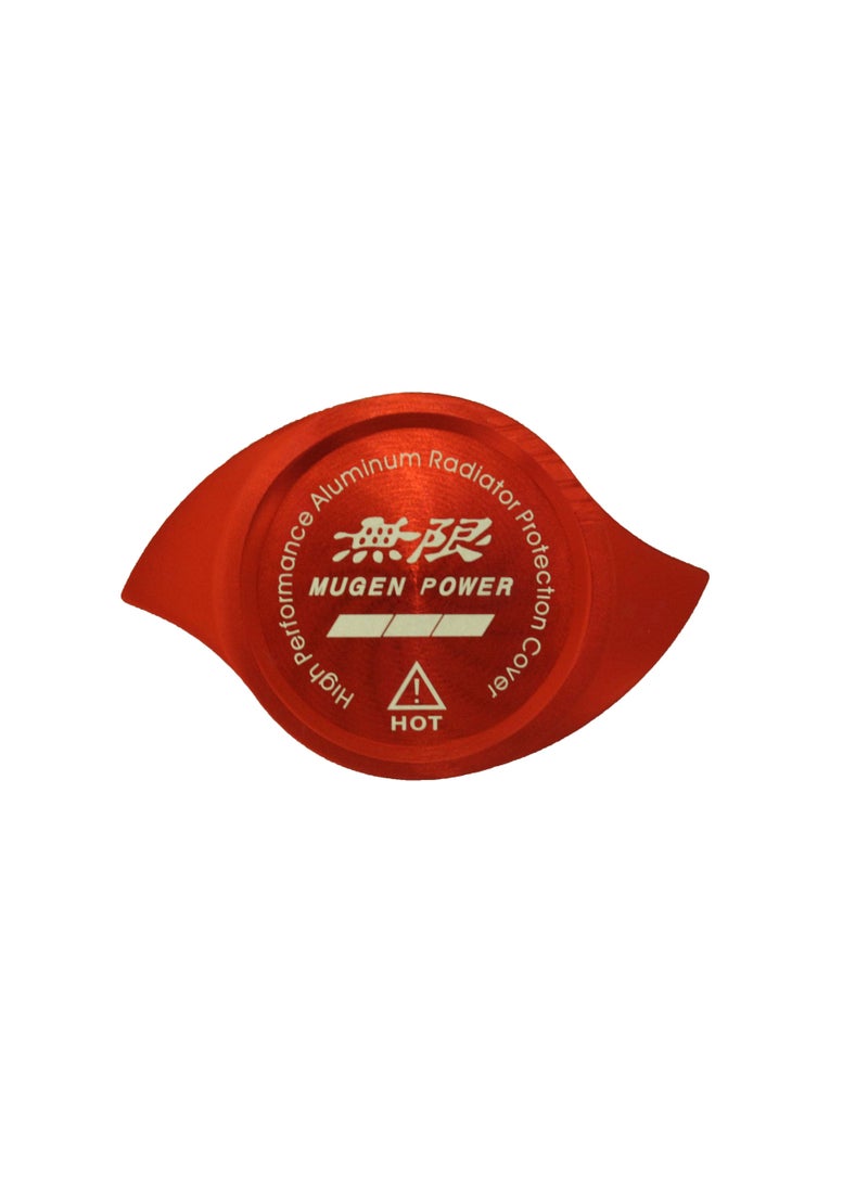 Generic Mugen Power High Performance Aluminum Radiator Protection Cover Fit For Honda  - Red  - Image 4