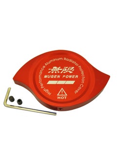 Generic Mugen Power High Performance Aluminum Radiator Protection Cover Fit For Honda  - Red  - Image 1