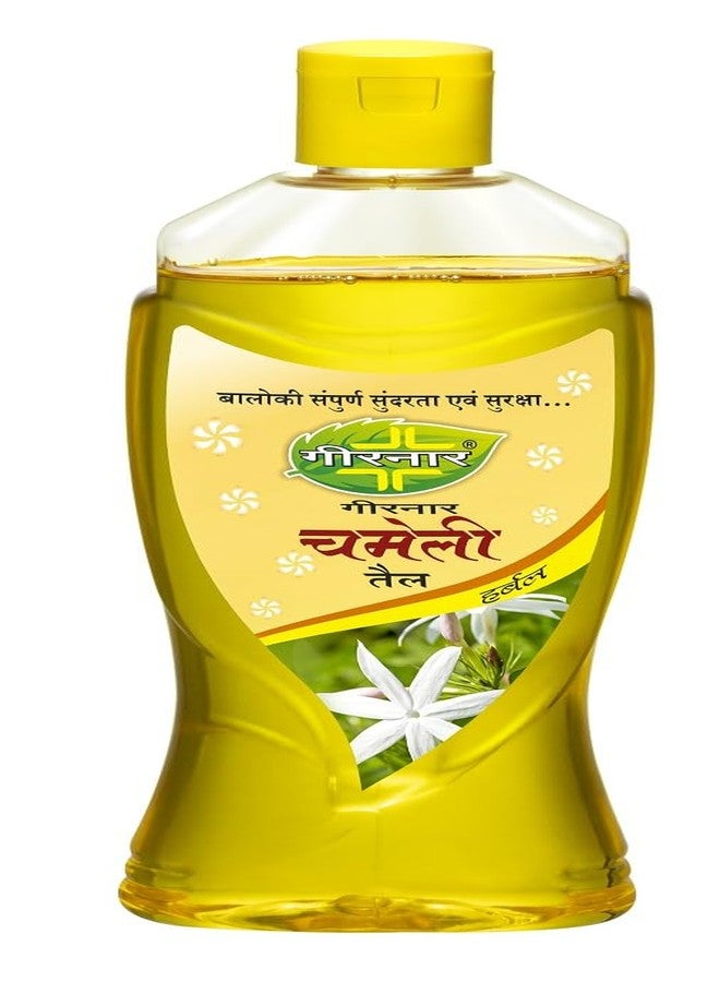 Girnar Chameli Natural Hair Oil, Anti Dandruff and Anti Hair Fall Formula, Jasmine Herbal Hair Oil 500ml For Women And Men - Image 2