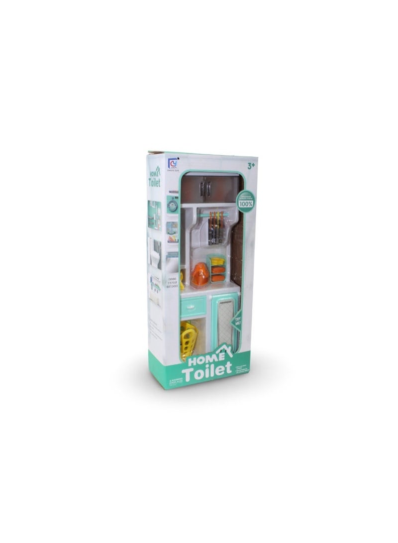 Chaoye Toys Bathroom Playhouse Toy Set - Image 1