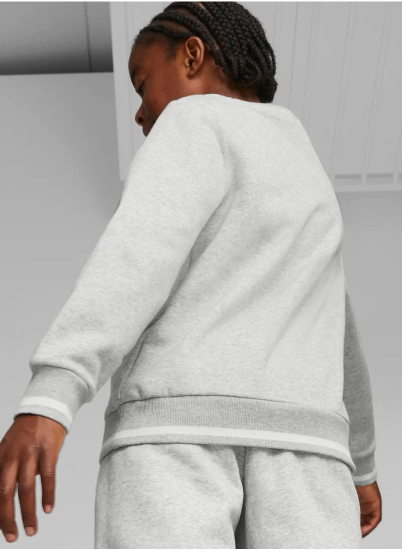 بوما Kids Squad Crew Fl Sweatshirt