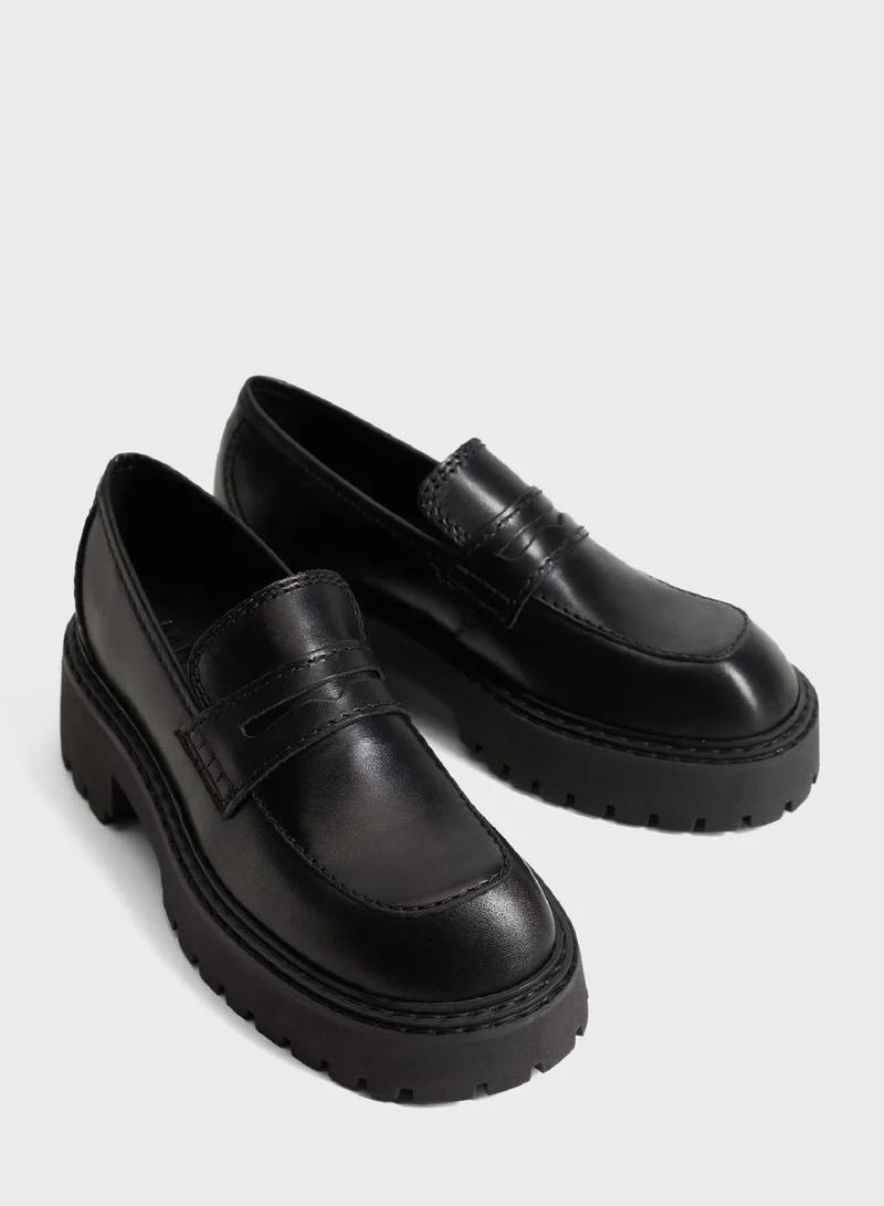 MANGO Casual Slip Ons