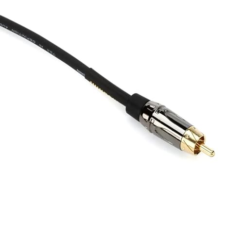 Mogami GOLD XLRM-RCA-06 Unbalanced Audio Adapter Cable, RCA Male Plug to XLR-Male, Gold Contacts, Straight Connectors, 6 Foot - Image 4