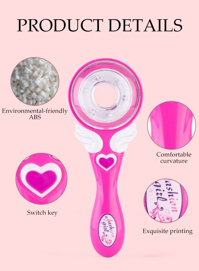 DUNISO آلة جدل شعر الأطفال DIY آلة جدل شعر كهربائية أوتوماتيكية أداة جدل شعر محمولة آلة لف الشعر آلة جدل شعر إبداعية مجموعة أدوات تصفيف مناسبة للفتيات المراهقات من 5 إلى 15 عامًا - Image 2