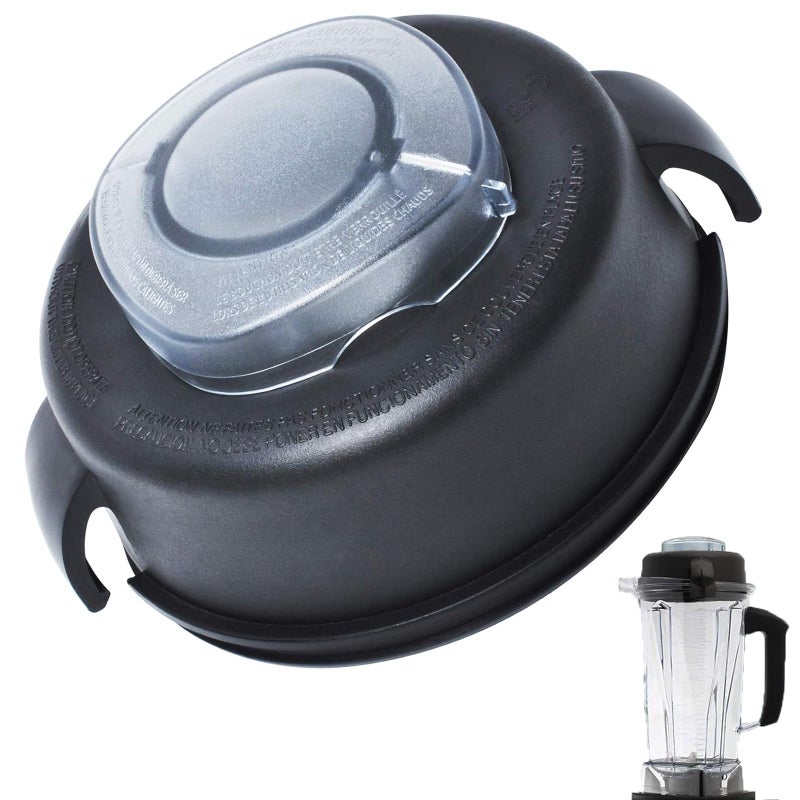 Swess 2Part Lid and Plug Fit for Mixer 52005000Blender Replacement Lid Parts Compatible with 64Ounce High Profile Container Blender - Image 1