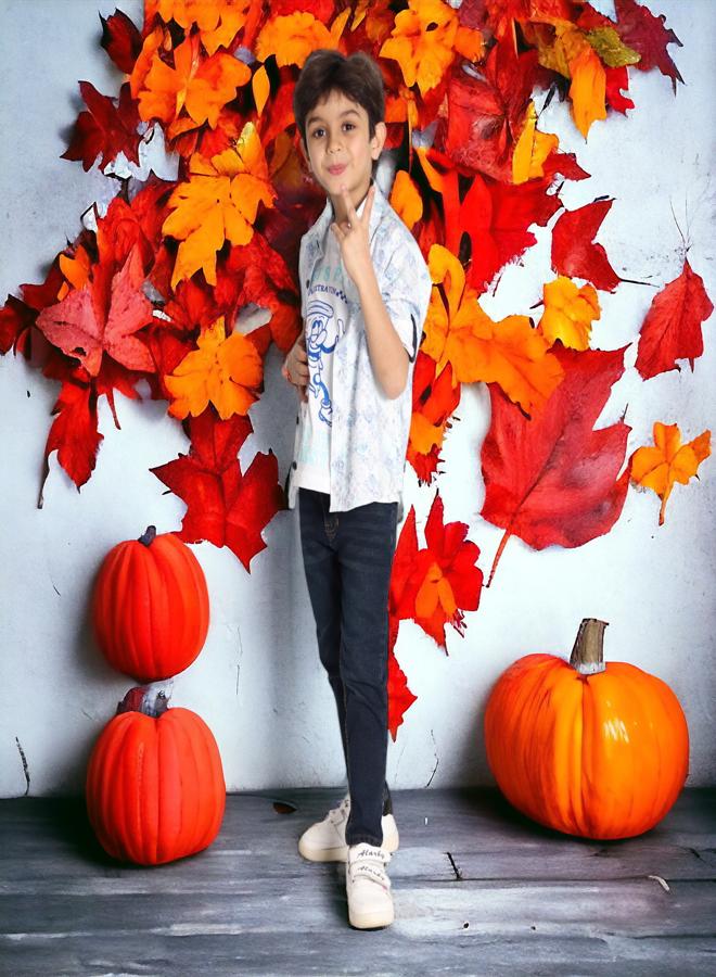 CHOiCE Boys' Outfit Set (Shirt and T-Shirt) for Age 4 - Summer Collection 2024 - Soft Fabrics and Vibrant Colors for a Stylish and Comfortable Look, from 🌈 CHOICE - Image 3