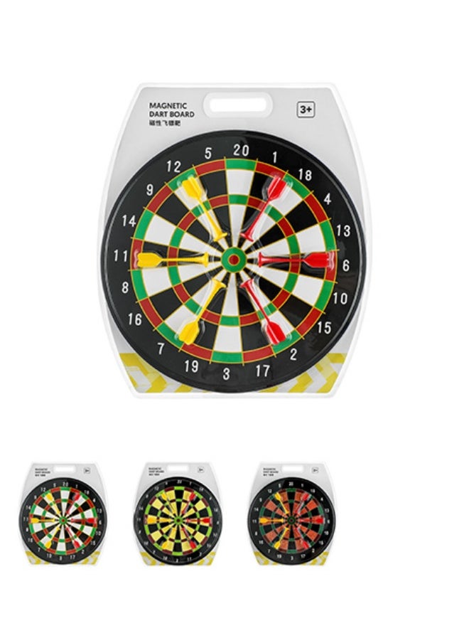 Miniso Enjoy a fun and safe game with this safety dart board, perfect for all ages. 