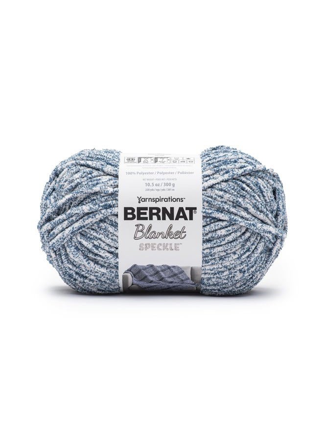 Bernat Blanket Speckle Squall Yarn - 2 Pack of 10.5oz/300g - Polyester - #6 Super Bulky - 220 Yards - Knitting & Crochet - Image 2