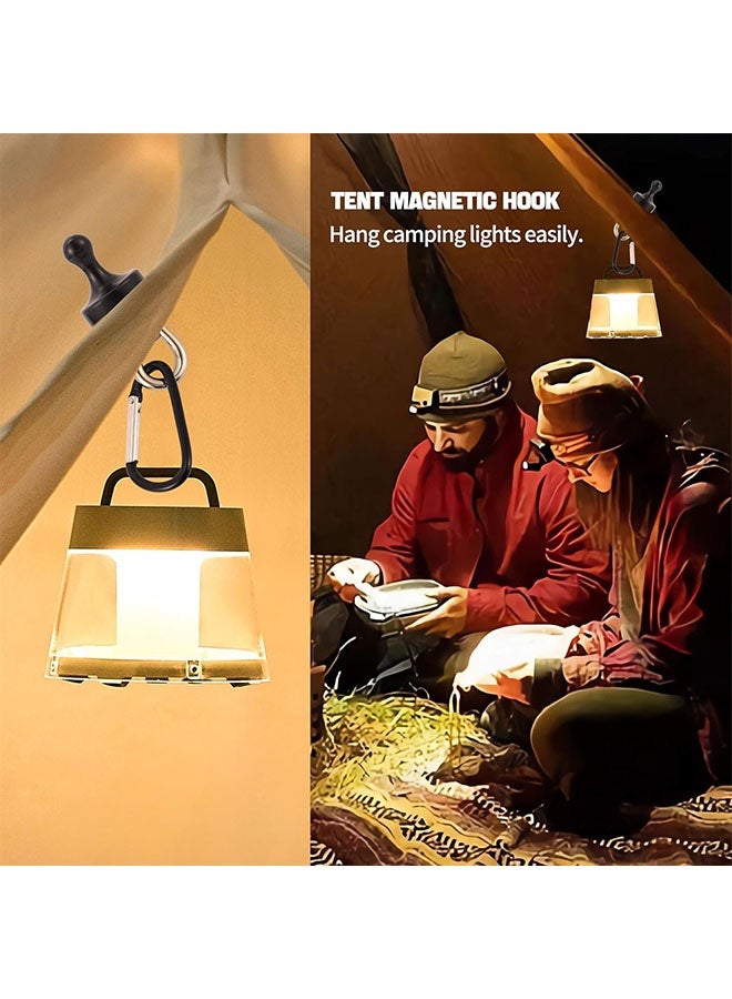 خطافات مغناطيسية، مغناطيسات نوديميوم قوية جداً مع خطاف كاريبينر، خطافات مغناطيسية قابلة للدوران للرحلات البحرية والشواء والتخييم - عبوة من 4 أسود - Image 5