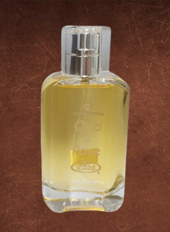 Alrehab Oud And Rose Perfume 50ml EDP - Image 2