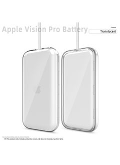 For Apple Vision Pro Protective Case Transparent TPU AppleVR Head Anti-slip Soft Case-Specifications: VR Battery Case