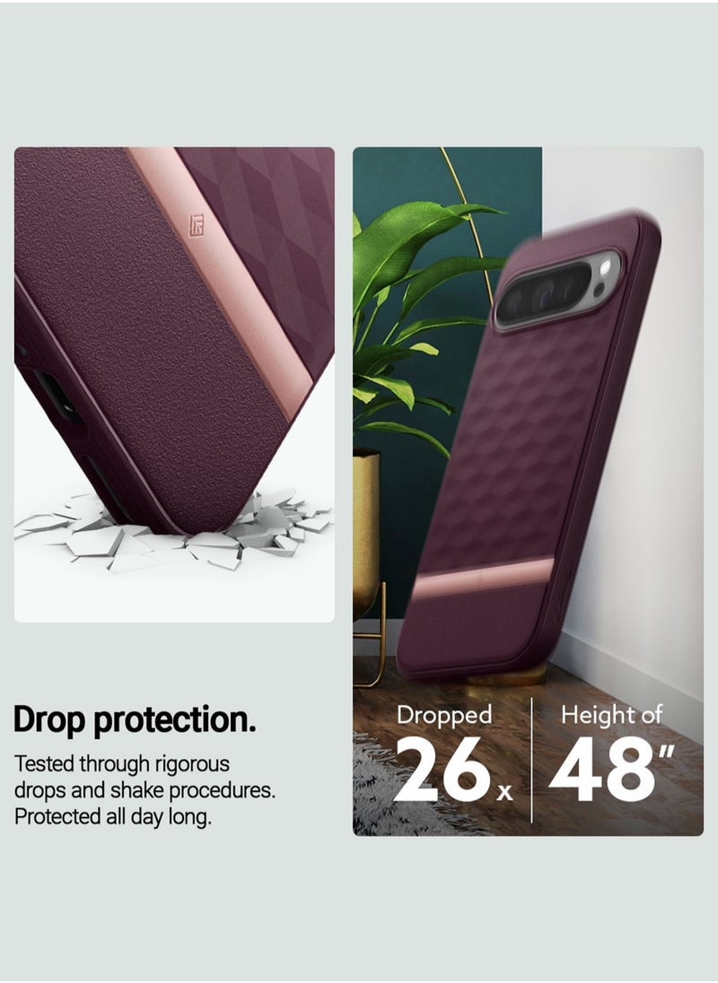 Parallax for Google Pixel 9 Pro XL Case Cover (2024) - Burgundy