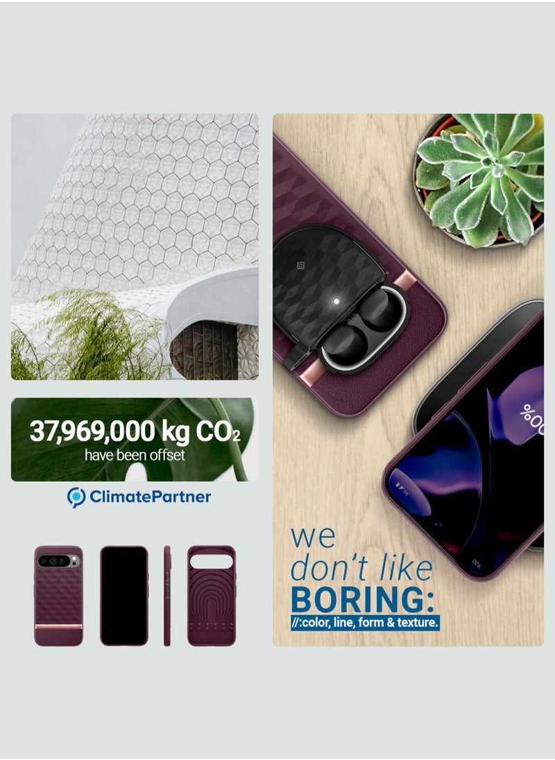 Parallax for Google Pixel 9 Pro XL Case Cover (2024) - Burgundy