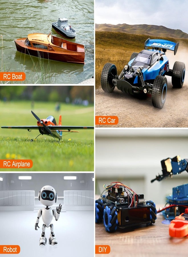 Beffkkip 4pcs 17g Metal Gear 1.8KG Digital Servo for RC Airplane Robot 1/18 1/16 Truck Car Boat Duct Plane - Image 5