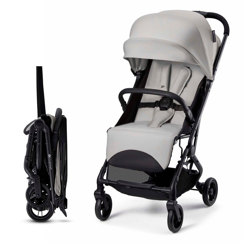 Kinderkraft - Indy 3 Compact Stroller - Urban Grey - 26824 - Image 1
