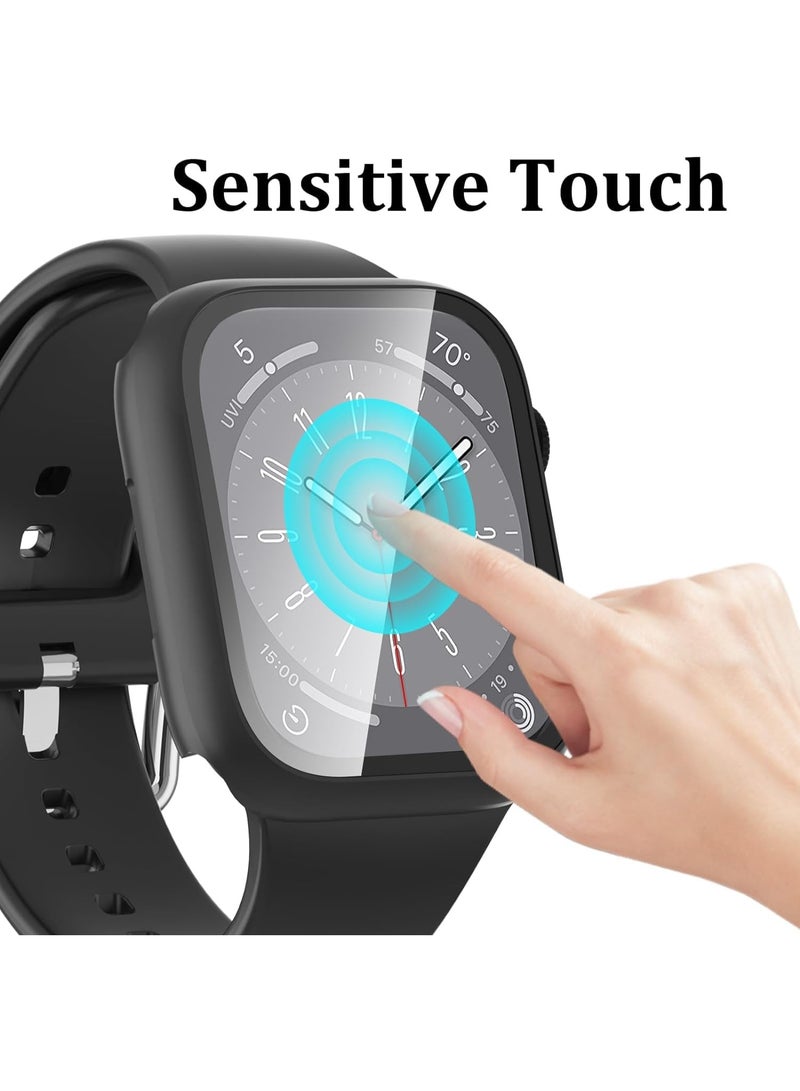 6 Pack Case Compatible with Apple Watch Series 10 46mm with Tempered Glass Screen Protector - Image 4