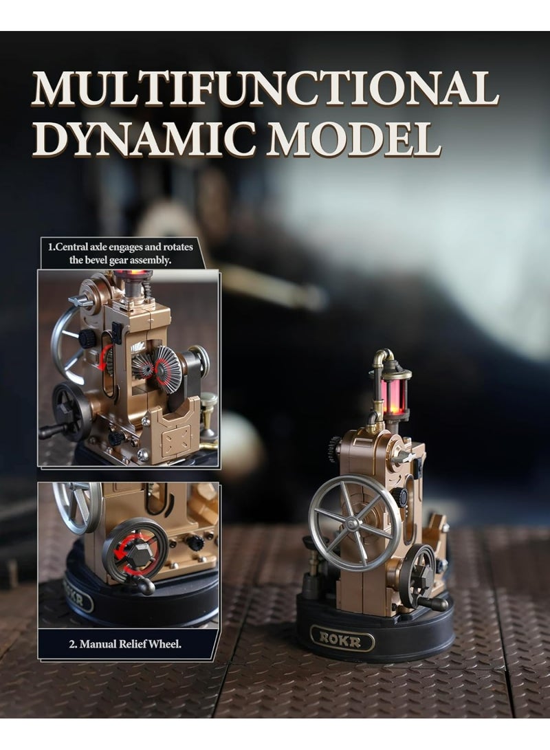 ROKR ROBOTIME ROKR Morse Telegraph Mechanical 3D Puzzle CGM02 - Image 3