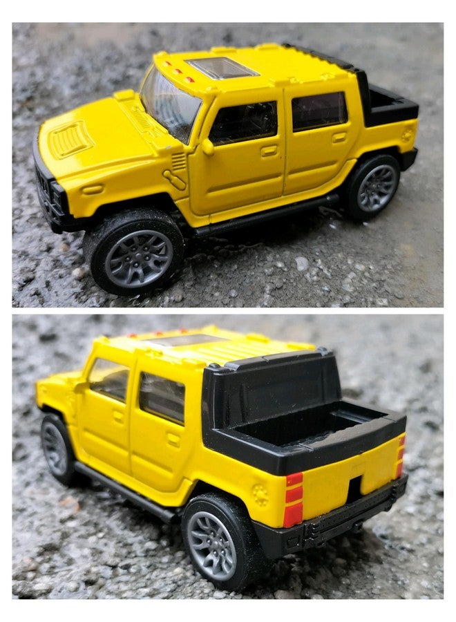 RUHANI Model World Die Cast Model Car Hot Metal car in Pullback Function | Metal DieCast Racing Car(Size - 1:36) Yellow - Image 1