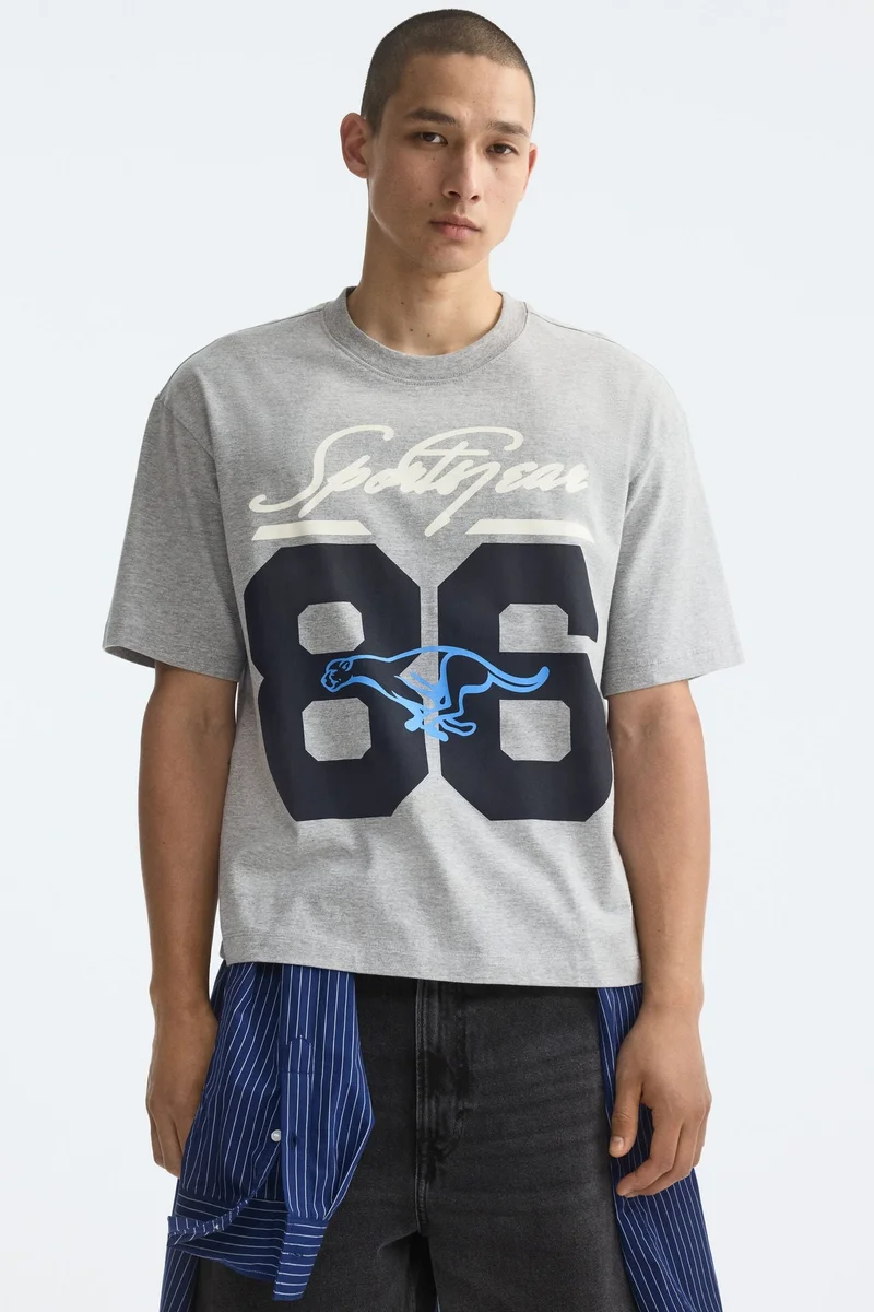 Relaxed Fit Printed T-shirt
