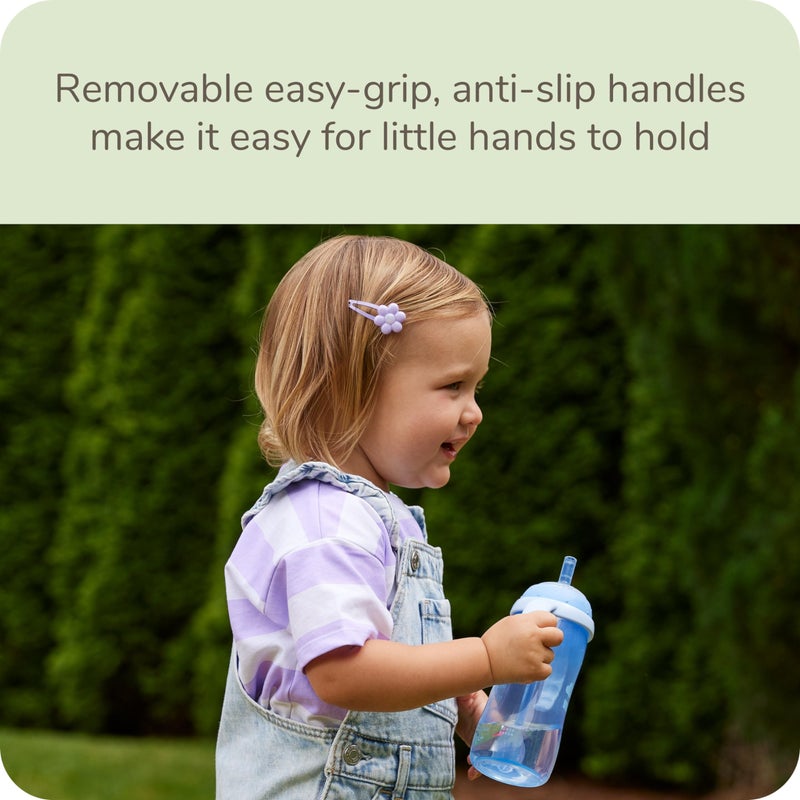 NUK Learner Straw Cup 10oz - Toddler Cup with Soft Straw for Easy Drinking Suitable for Ages 8 Months and Up - Image 5