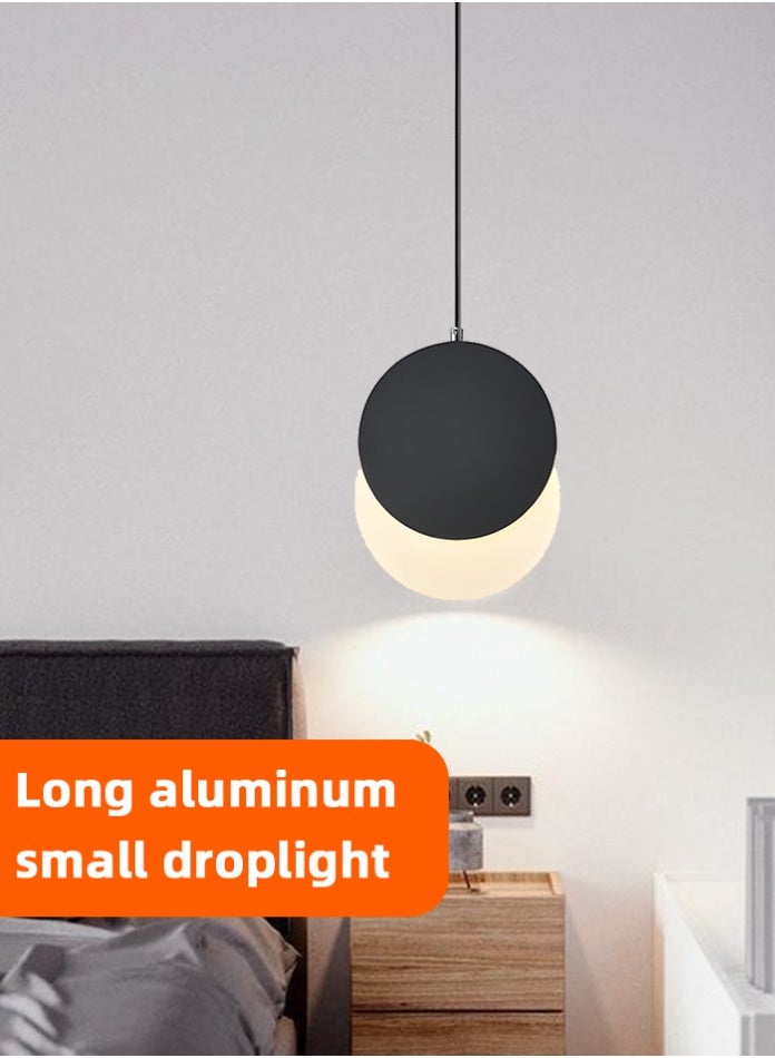 Vmax Modern Pendant Light | 3 Color- (Warm-Neutral-Cool White) LED Hanging Ceiling Light for Bedroom, Living Room, Dining, Kitchen Island | Minimalist Chandelier Drop Light (8W- WH- 22CM- 3Color) - Image 5