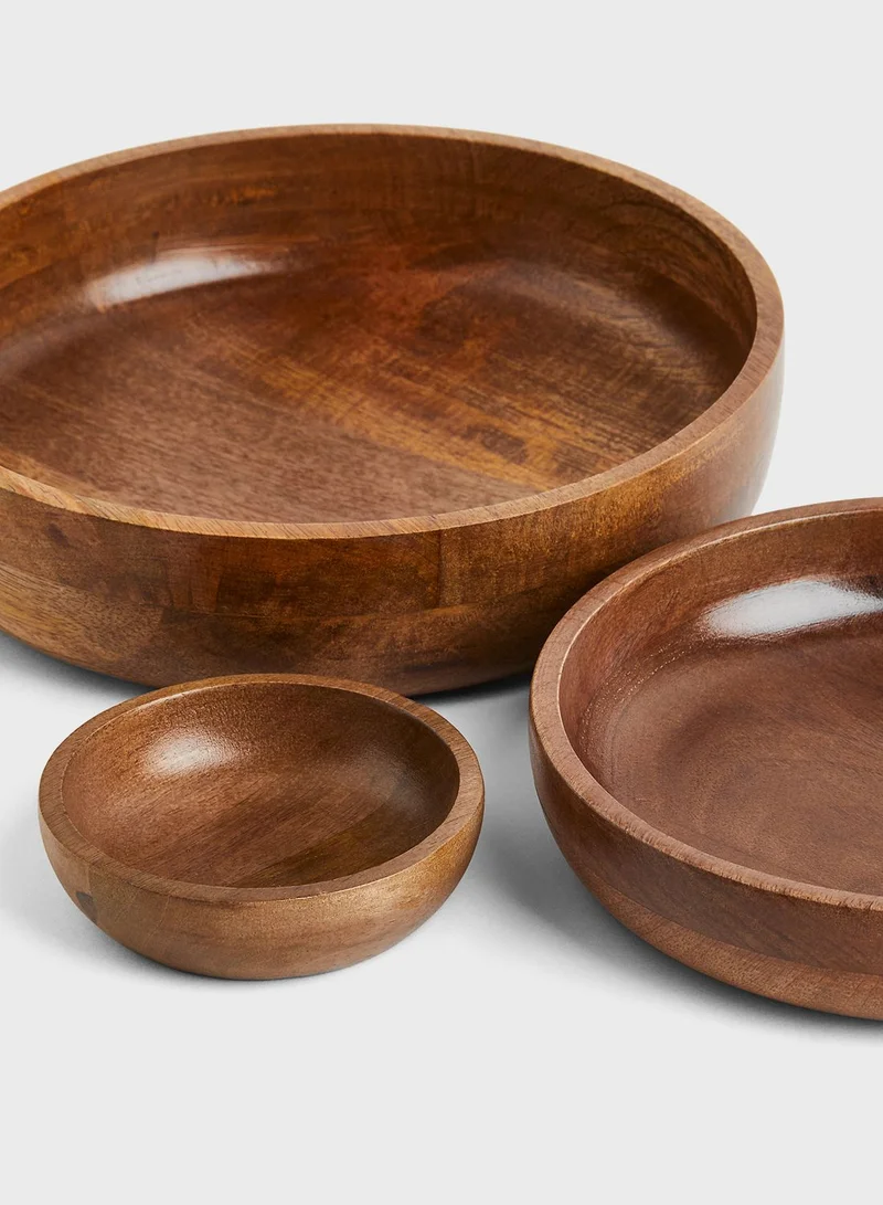 H&M Small Mango Wood Bowl