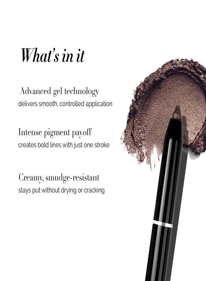 DLUX PROFESSIONAL Gel Eyeliner - 4g Stick Eye liner, Waterproof Pencil Gel Liner, Smooth Cream Eye shadow, Smudge-Free, Long-Lasting, Intense Colours, Easy To Use Korean Cosmetic - Image 2