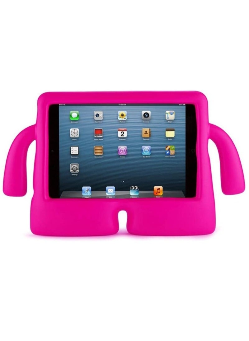 ELTRAZONE Kids Case EVA Foam for iPad 10.2 9th Generation 2021/iPad Pro 10.5/iPad Air 3 with Handle for Girls Full Protective KidsProof Cover Freestanding for 10.2 Inch iPad 8th/7th 2020 2019 - PINK - Image 1