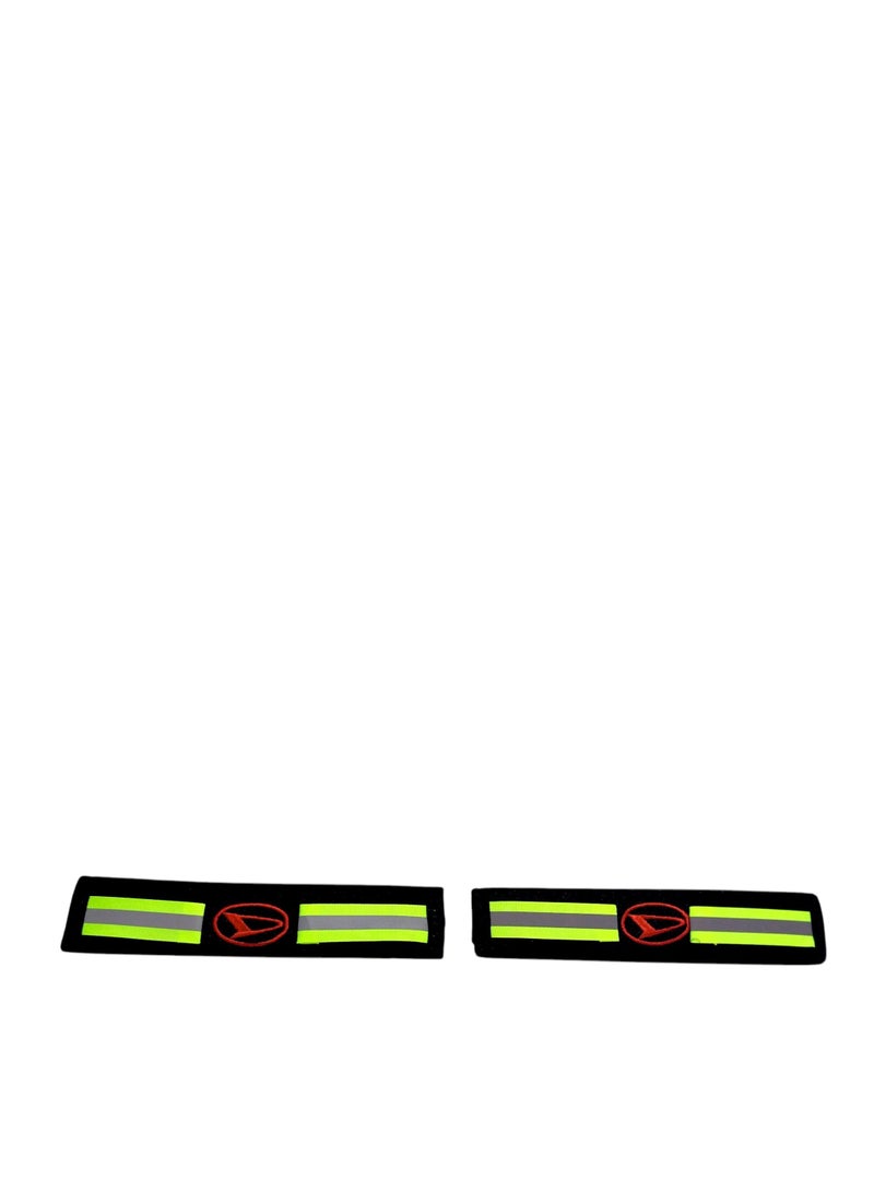 Phosphorescent seat belt decoration car logo on belt decoration - Image 2