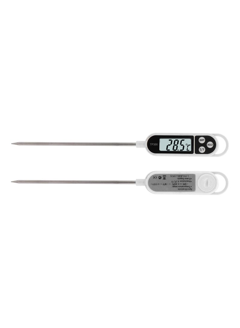 Accurate and Convenient Oven Thermometer Food Cooking BBQ Thermometer LCD BBQ Timer Probe Temperature Kitchen Cooking Tools LCD Digital - Image 3