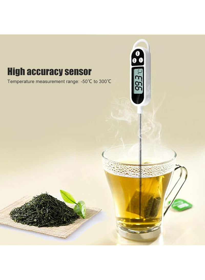 Accurate and Convenient Oven Thermometer Food Cooking BBQ Thermometer LCD BBQ Timer Probe Temperature Kitchen Cooking Tools LCD Digital - Image 5