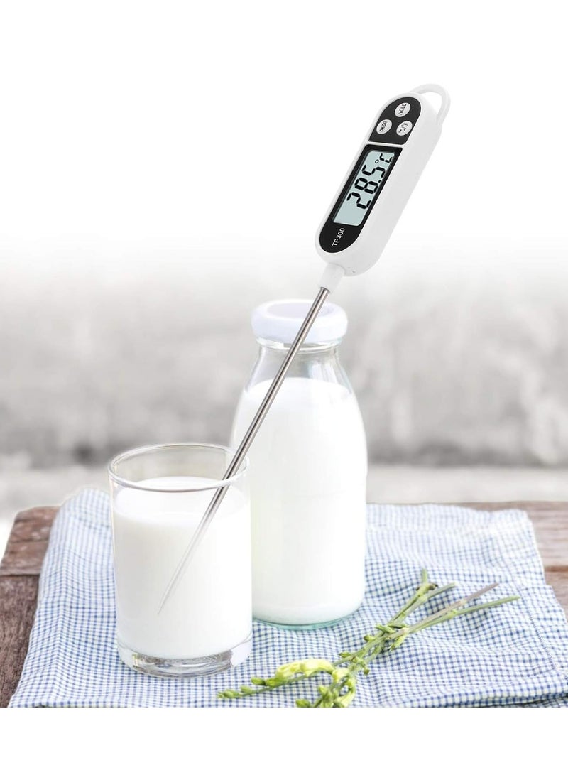 Accurate and Convenient Oven Thermometer Food Cooking BBQ Thermometer LCD BBQ Timer Probe Temperature Kitchen Cooking Tools LCD Digital - Image 4