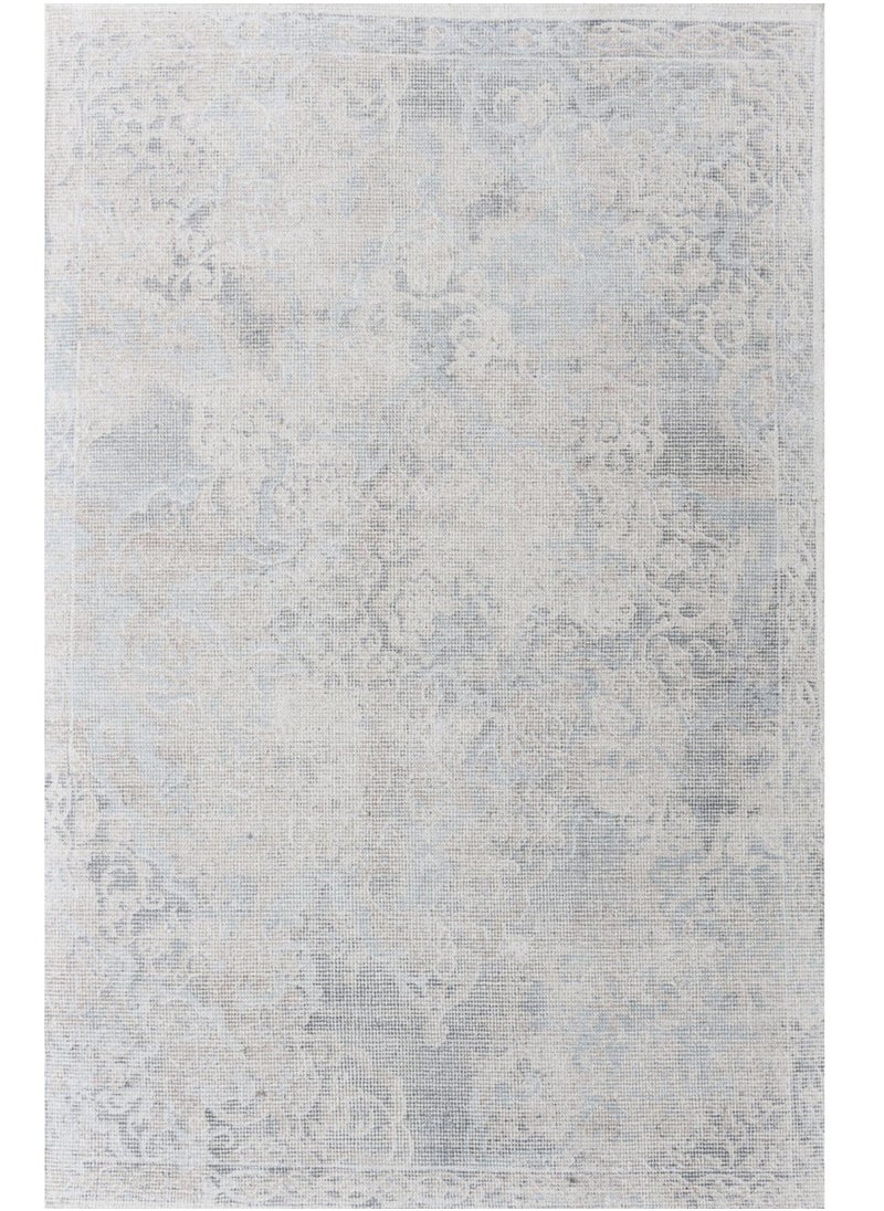 AURUM HOME AH024B Hand Woven Modern Carpets & Area Rug  Indoor Living Dining Bedroom Room and Gallery Woollen  - Image 1