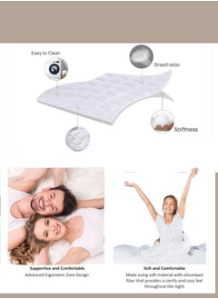LUNA Home Mattress cover protector for King/single bed, vacuum packed.  - Image 4