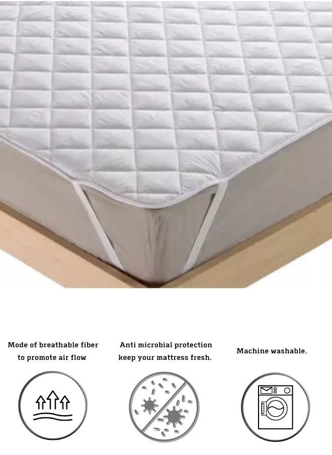 LUNA Home Mattress cover protector for King/single bed, vacuum packed.  - Image 3